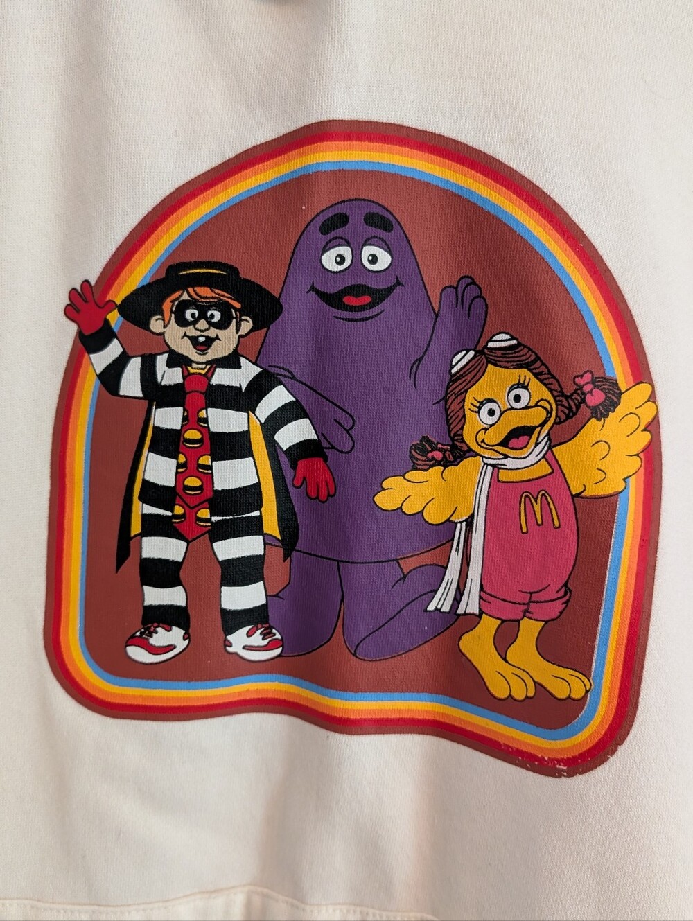 PC x McDonald's Men's Vintage Style Hoodie XL